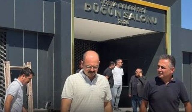 Tosya’nın yeni düğün salonu açılışa hazırlanıyor