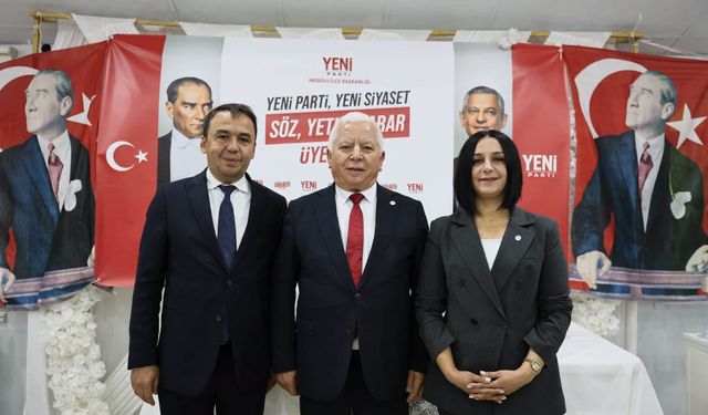 YENİ Parti İnebolu İlçe Başkanlığına Cemal İlyasoğlu seçildi