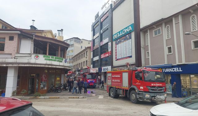 Belediye Caddesi'nde korku dolu anlar!