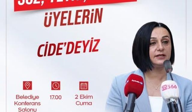 Cide Yeni Parti’den ilk kongreye davet