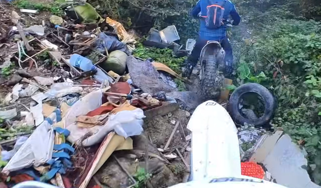 Cide’de çöp isyanı! “Kimsenin bunu yapmaya hakkı yok”