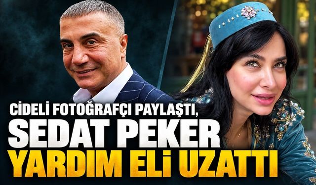 Cideli fotoğrafçıya derdini anlattı, Sedat Peker yardım etti