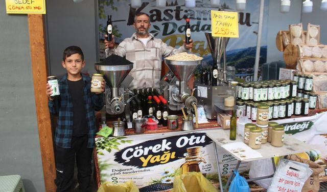 Başkent’te Kastamonu Günleri’nde doğal ürünlere yoğun ilgi