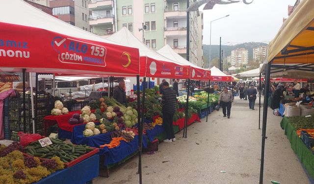 Kastamonu Salı Pazarı'nda sonbahar bereketi