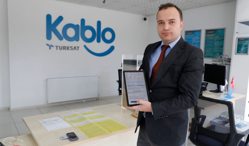 Türksat 8 ayda Dijitalleşme ile kağıt tasarrufunda öncü oldu