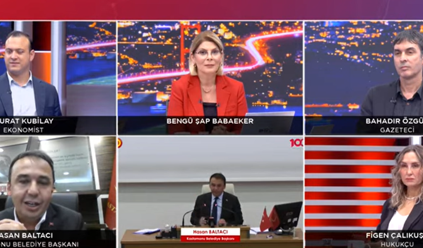 Başkan Baltacı ulusal TV'de gündemi sarstı