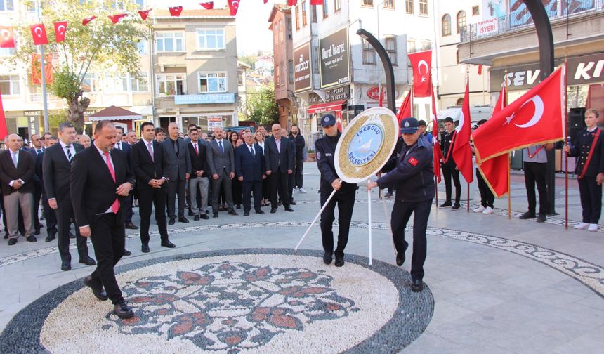 İnebolu'da Cumhuriyet coşkusu başladı