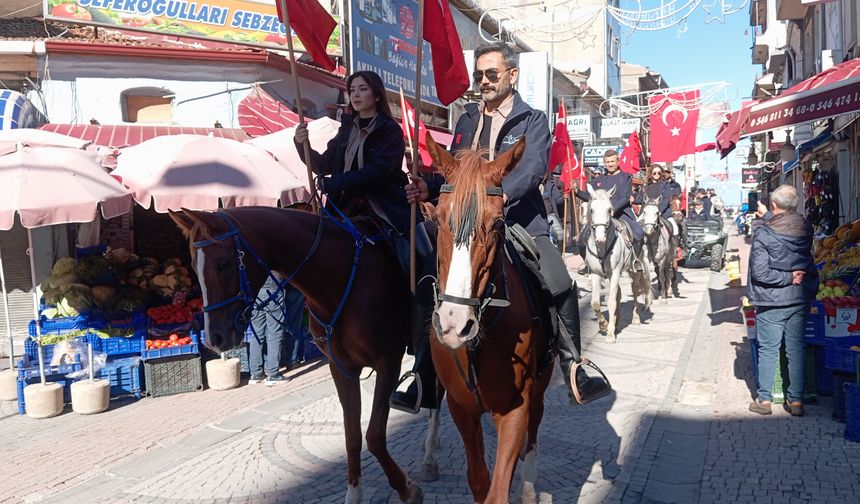 Türkiye’nin her yerinden atlar ve biniciler Kastamonu’ya geldi