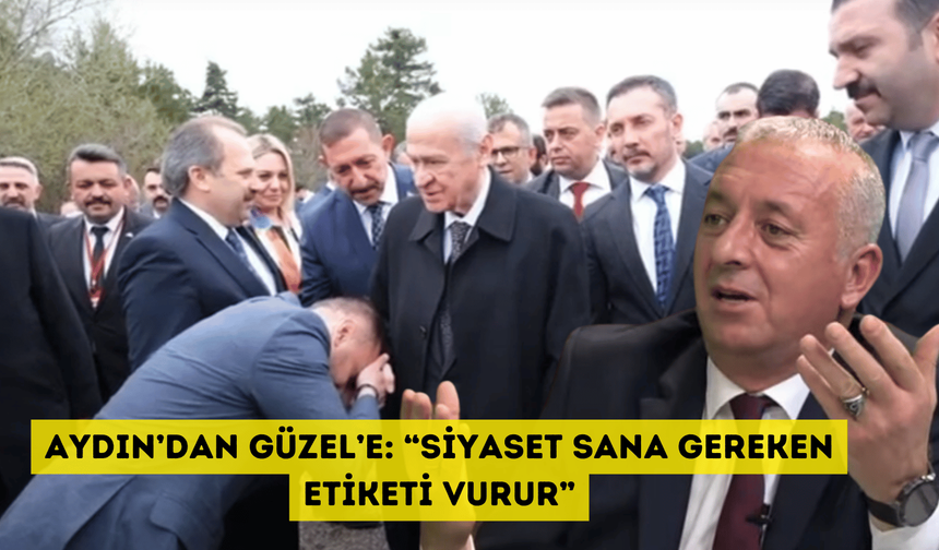 Yüksel Aydın'dan Akif Güzel'e sert tepki: "Siyaset sana gereken etiketi vurur"