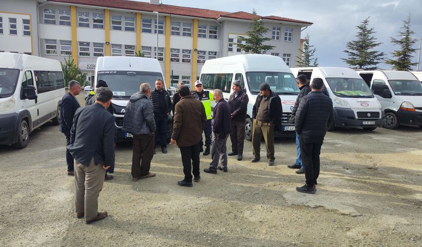 Polis ve Jandarma'dan Taşköprü’de yoğun denetim