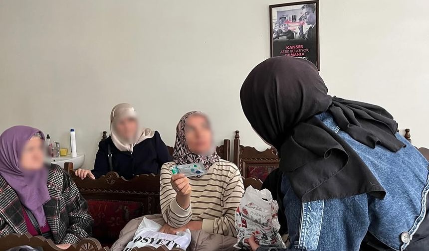 Azdavay'da kanser taramaları devam ediyor