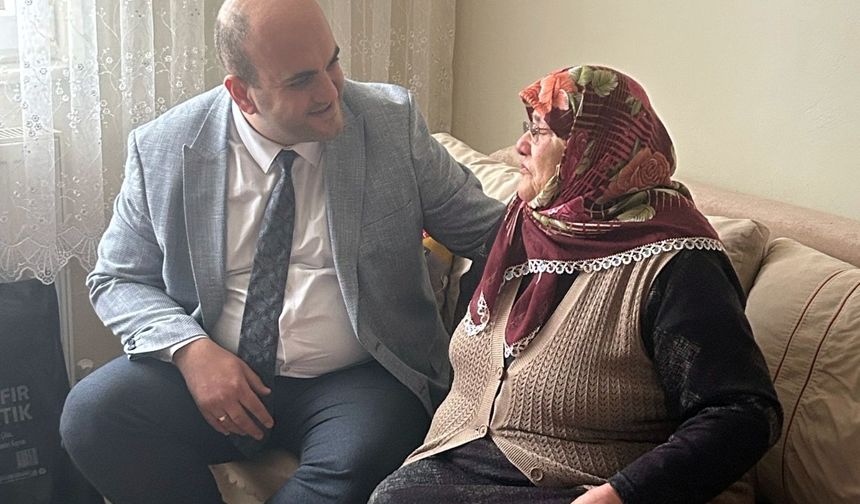 Müdür Dediyok Şehit ve Gazi ailelerini ziyaret etti