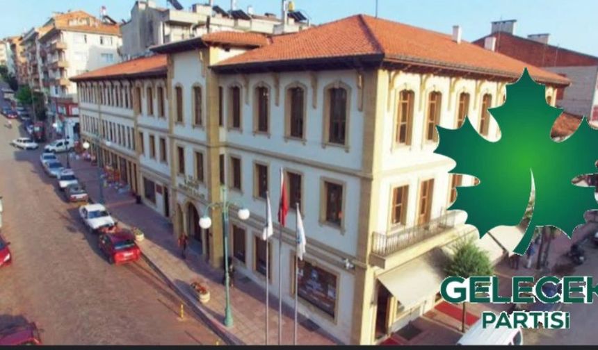 Taşköprü Belediyesi'nin ihalesine bir tepki de Gelecek'ten!