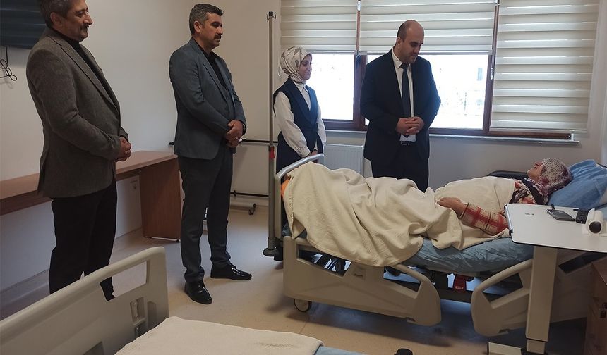 Müdür Derdiyok, Küre'de incelemelerde bulundu
