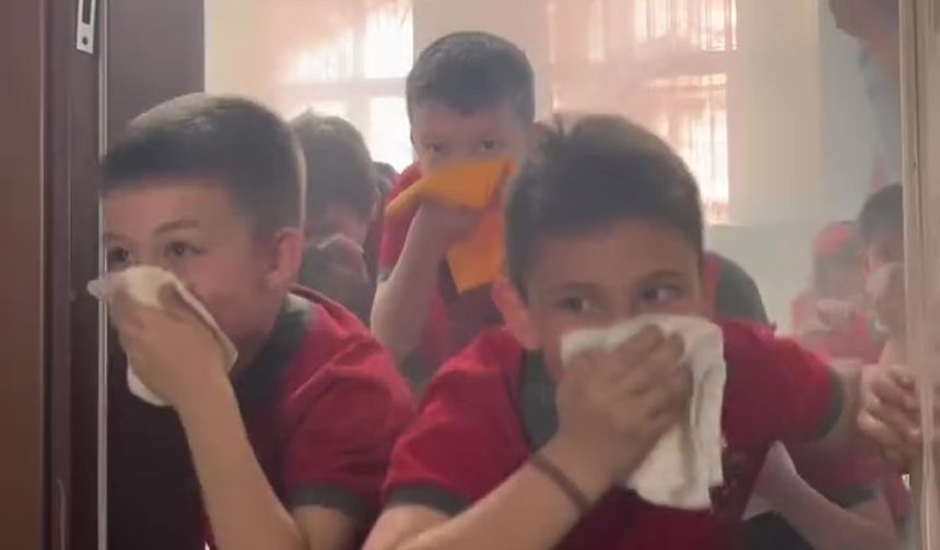 Taşköprü İtfaiyesi’nden minik kahramanlara eğitim