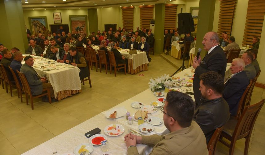 Taşköprü Belediyesi iftar programında bir araya geldi