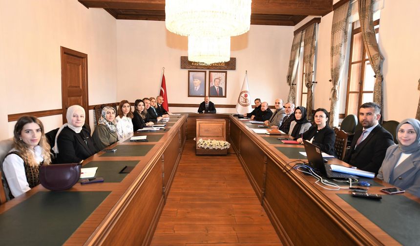 Kastamonu Valiliği'nde kadına yönelik şiddet çözümleri masada
