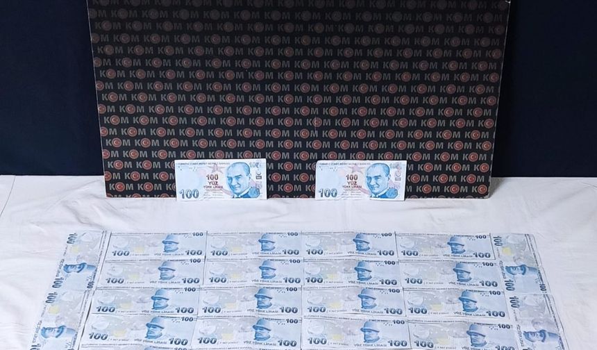 Emniyetten sahte para operasyonu