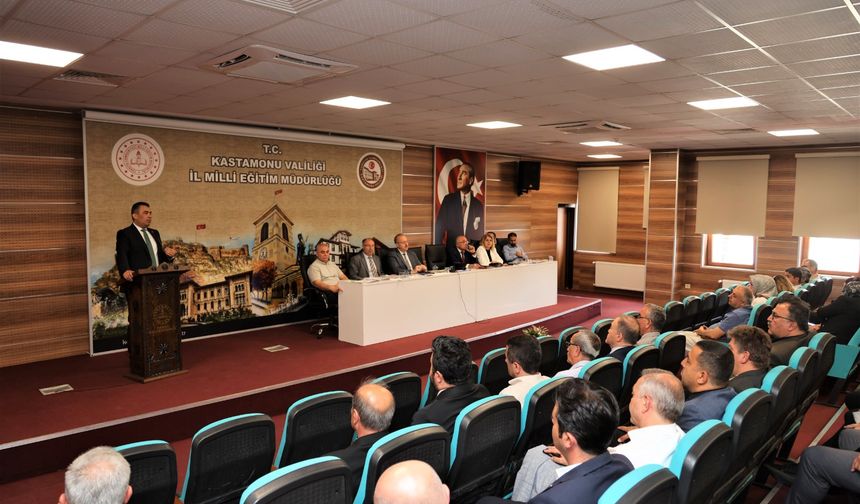 Kastamonu'da yeni eğitim vizyonu masaya yatırıldı