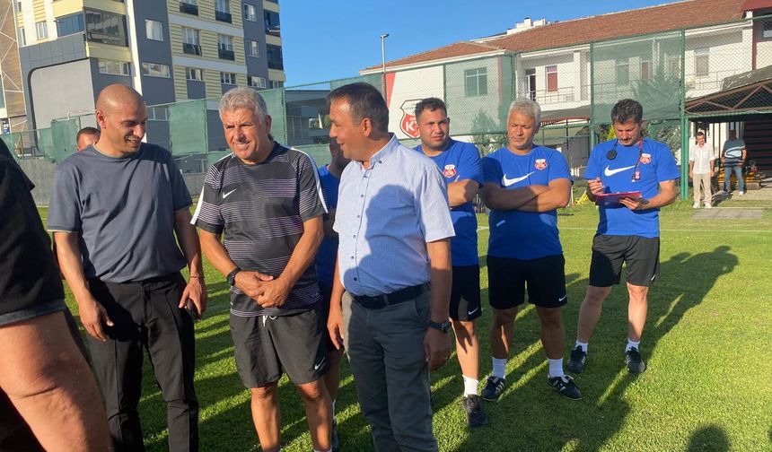 Başkan Baltacı’dan GMG Kastamonuspor’a moral ziyareti