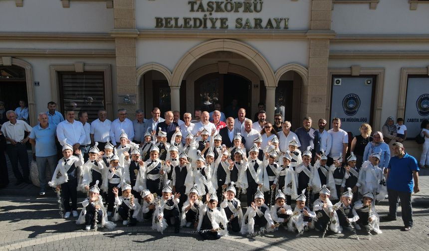 Sünnet şöleni Taşköprü’de bayram havası estirdi
