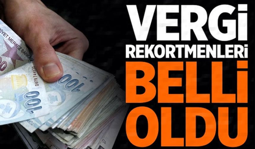 Kastamonu'nun 2025 yılı vergi rekortmenleri açıklandı