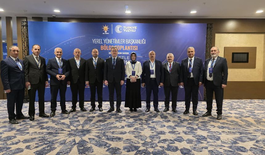 AK Parti Kastamonu heyeti bölge toplantısına katıldı