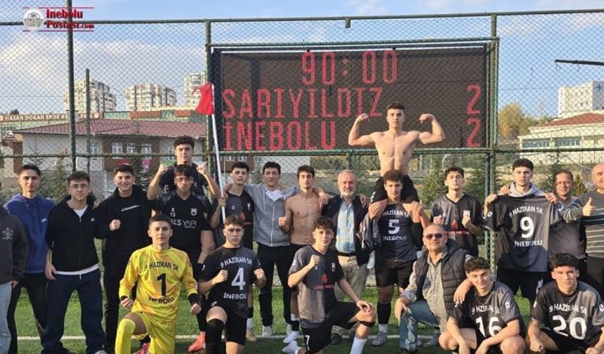 İnebolu temsilcisi U18'de namağlup şampiyon oldu