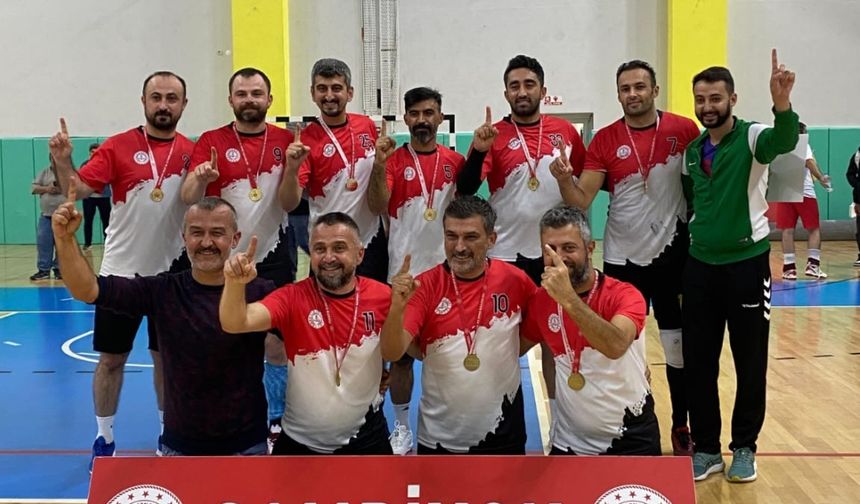 Kastamonu İl Milli Eğitim takımı bölge şampiyonu oldu