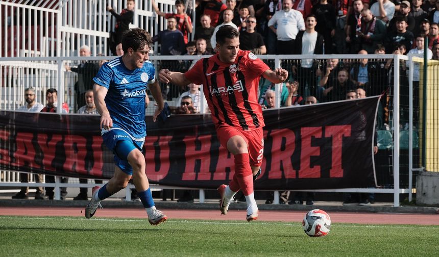 Kastamonuspor, Beyoğlu deplasmanından 3 puan çıkardı