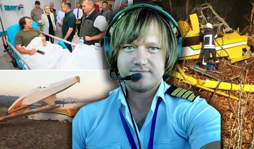 Türkiye’ye ait yangın söndürme uçağı düştü: 1 şehit!