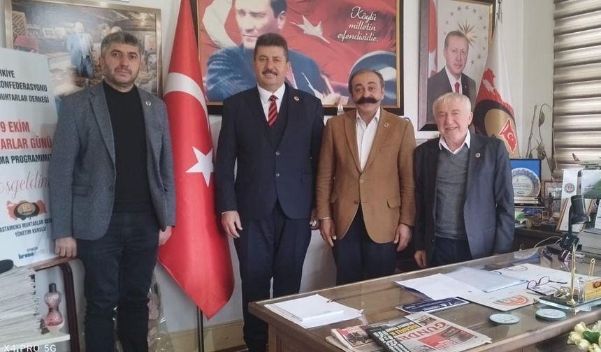 Küçüktarakçı, Kastamonu Muhtarlar Derneğine üye oldu