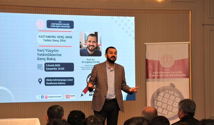 Abdurrahmanpaşa Lisesi’nde genç bakış söyleşisi