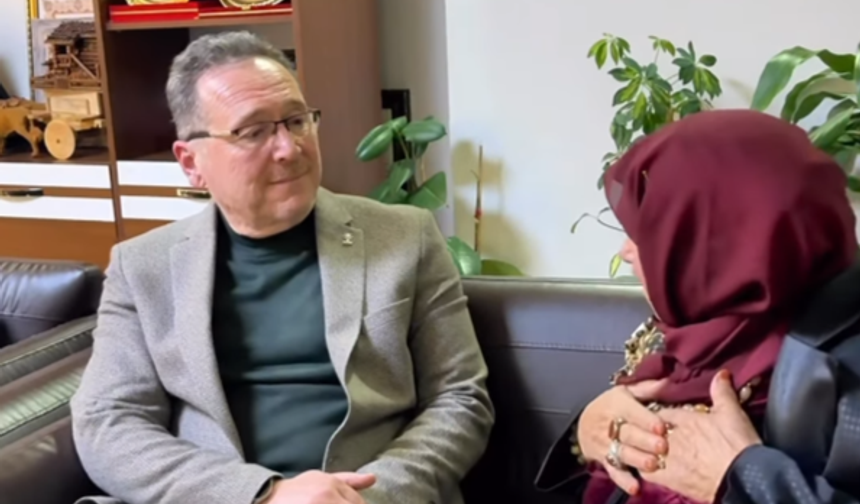 Fransa’da Erdoğan sevgisini haykıran Kastamonulu