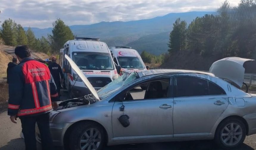 Safranbolu-Kastamonu yolunda otomobil takla attı