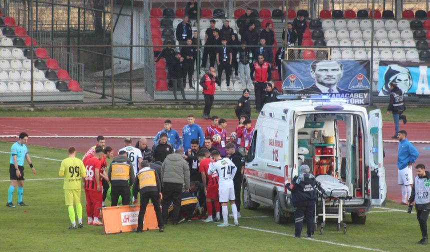 GMG Kastamonuspor maçında korkutan anlar!