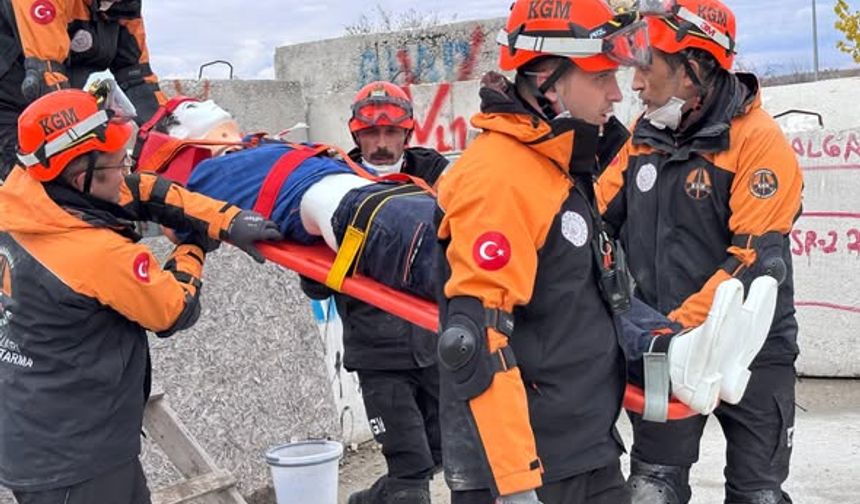 Kastamonu’nun kurtarma gücü akreditasyon testinde