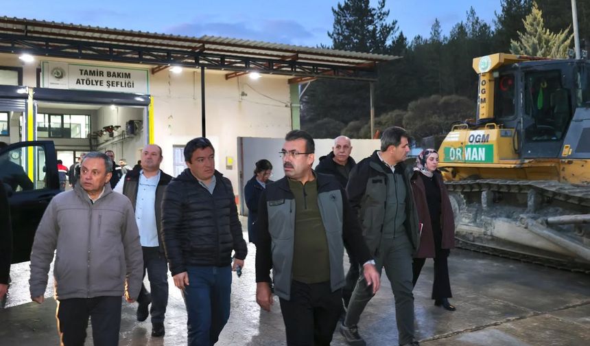 Kastamonu OBM’ye üst düzey ziyaret