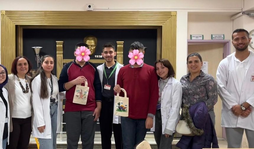 Kastamonu'da özel çocuklara özel renkli proje