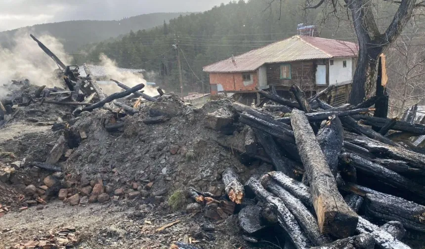 Yangınzede aile için devlet kurumları harekete geçti