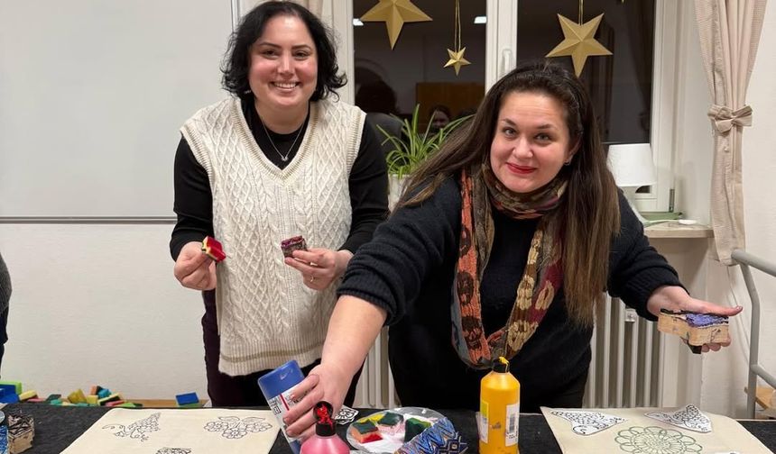 Kastamonu’nun ahşap baskı sanatı Almanya’da tanıtıldı