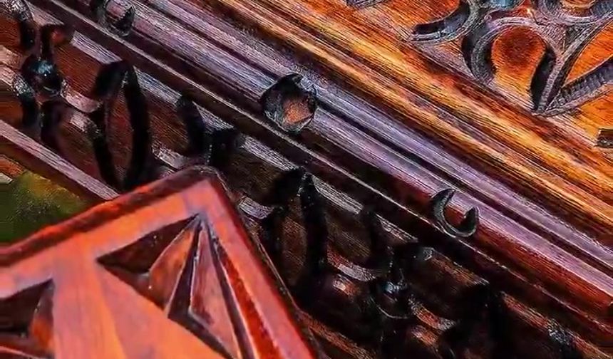 Ahşap oyma sanatı Kastamonu'da yaşatılıyor