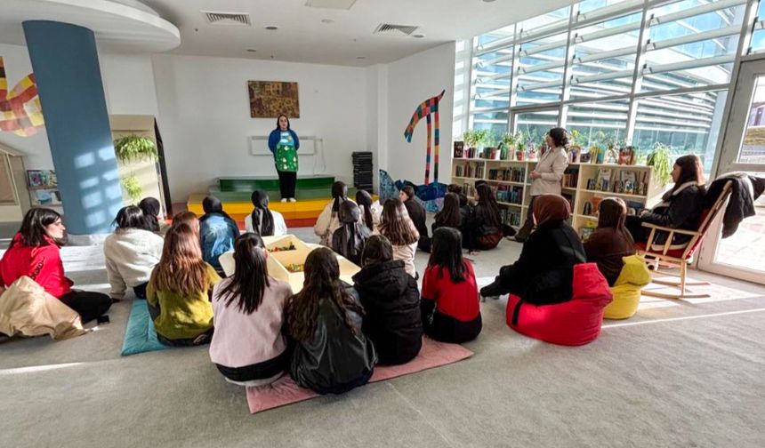 Kastamonu'nun bebek ve çocuk kütüphanesi yoğun ilgi gördü