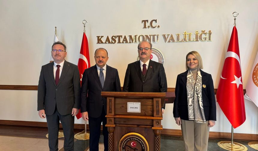 Bakan Yardımcısı Dr. Serdar Çam Kastamonu'ya geldi