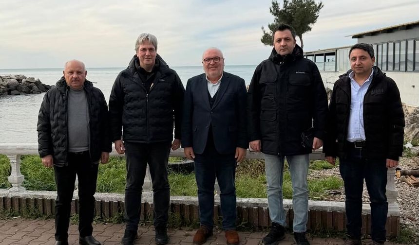 Karayolları Bölge Müdüründen Cide’de inceleme