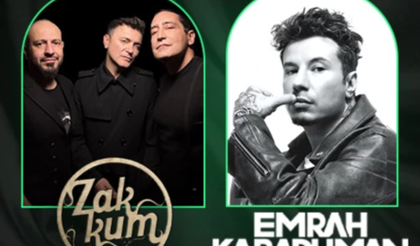 Emrah Karaduman ve Zakkum Kastamonu'ya geliyor