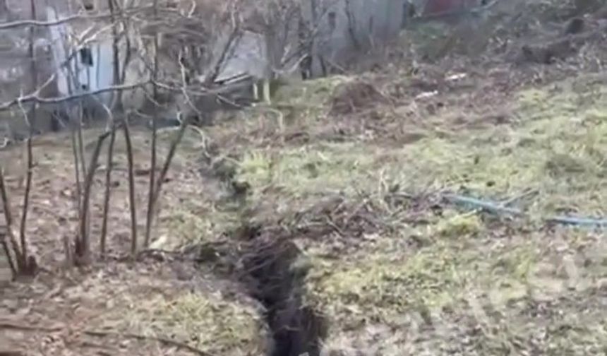 Kastamonu'da evler risk altında!