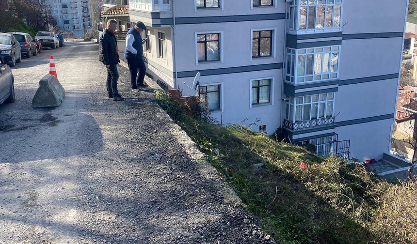 İnebolu’da bozulan yollar için düğmeye basıldı