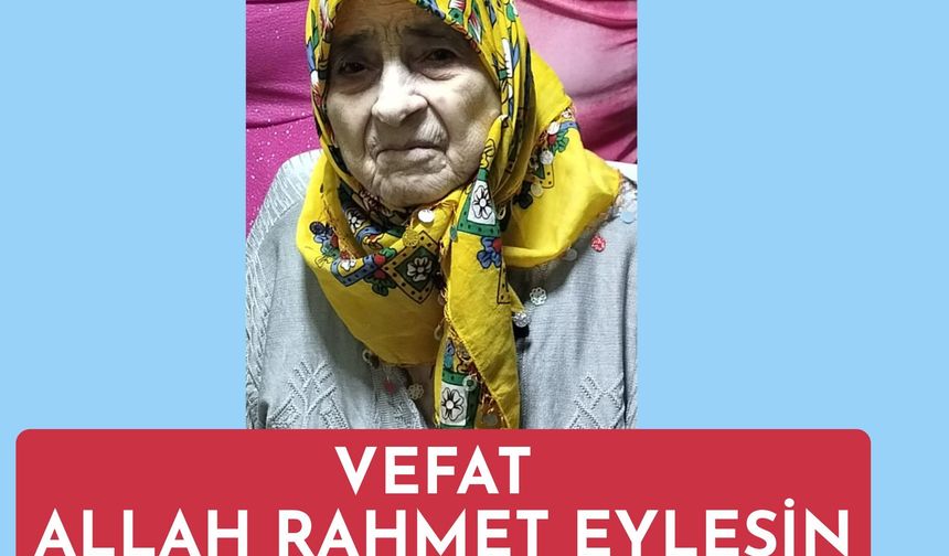 Cideli Başkanın anne acısı