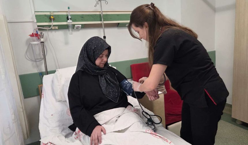 Kastamonulu kadın şifayı Samsun'da buldu